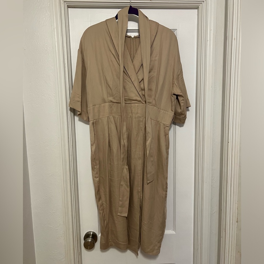 Orsay Tan Dress Size Eur 42 (US 10)